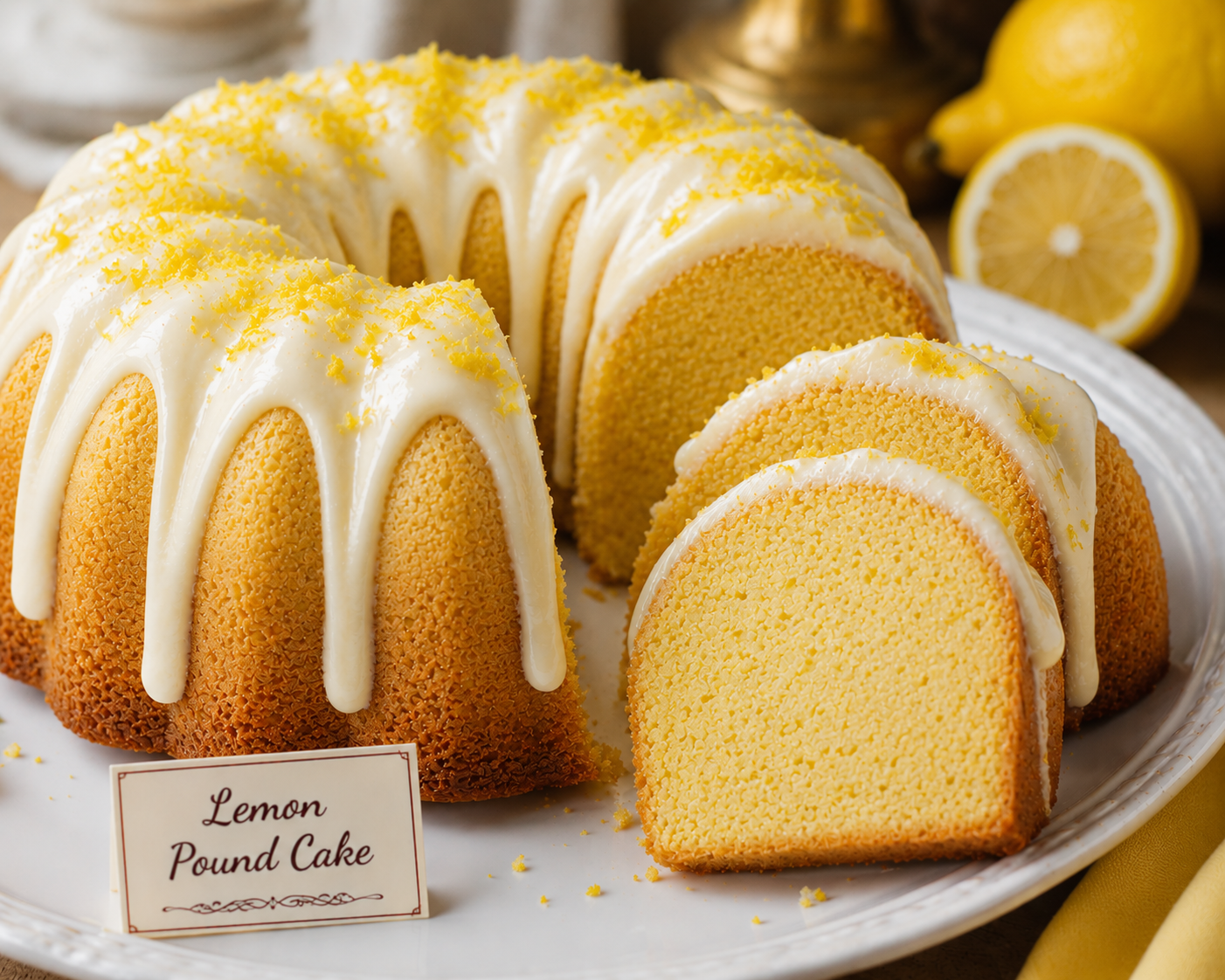 Lemon Pound Cake